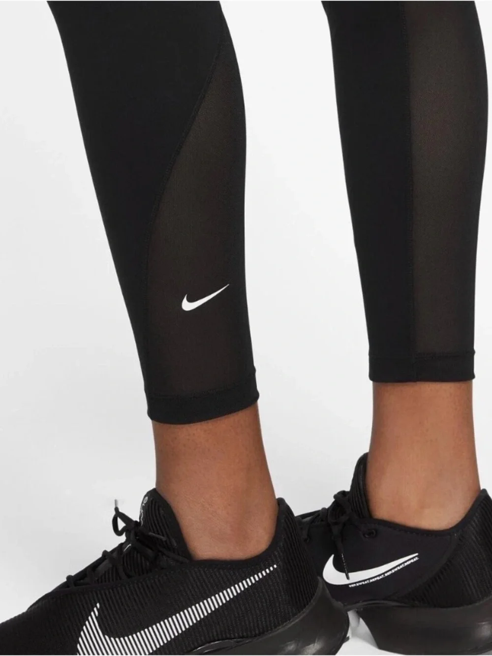 NIKE ONE Women TIGHT FIT HIGH RISE Yoga Leggings-Black XS NWOT